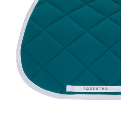 Sottosella da salto in tessuto tecnico White Line Edition Equestro Petrolio Blu