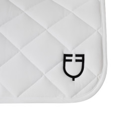 Sottosella da salto in tessuto tecnico White Line Edition Equestro Bianco