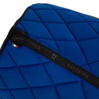 Sottosella da salto in tessuto tecnico traspirante GP Equestro Petrolio / nero Blu