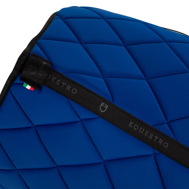 Sottosella da salto in tessuto tecnico traspirante GP Equestro Mare / nero Blu Sottosella da salto in tessuto tecnico traspirante GP Equestro Mare / nero Blu