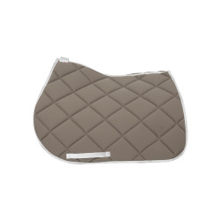 Sottosella da salto in tessuto tecnico traspirante GP Equestro Terra / bianco Marrone Sottosella da salto in tessuto tecnico traspirante GP Equestro Terra / bianco Marrone