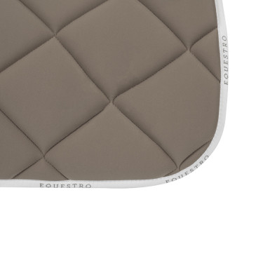 Sottosella da salto in tessuto tecnico traspirante GP Equestro Terra / bianco Marrone Sottosella da salto in tessuto tecnico traspirante GP Equestro Terra / bianco Marrone