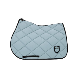 Sottosella da salto in tessuto tecnico traspirante edizione limitata GP Equestro Azzurro cielo / nero Blu Sottosella da salto in tessuto tecnico traspirante edizione limitata GP Equestro Azzurro cielo / nero Blu