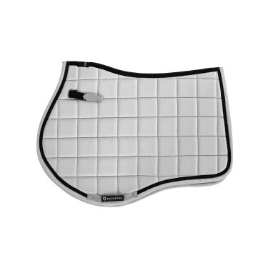 Sottosella da salto in tessuto tecnico traspirante collezione Elegance Equestro Bianco Sottosella da salto in tessuto tecnico traspirante collezione Elegance Equestro Bianco