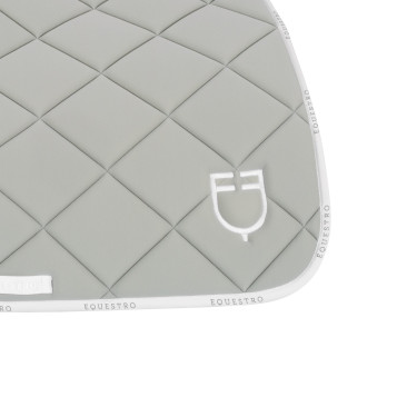 Sottosella da salto in tessuto tecnico con logo GP Equestro Verde chiaro / bianco