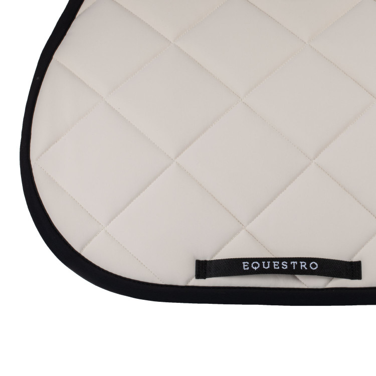 Sottosella da salto in tessuto tecnico con logo ricamato Black Line Edition Equestro Sottosella da salto in tessuto tecnico con logo ricamato Black Line Edition Equestro
