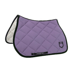 Sottosella da salto in tessuto tecnico con logo ricamato Black Line Edition Equestro Dalia viola