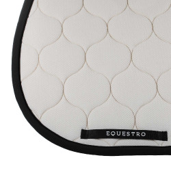 Sottosella per ostacoli in tessuto a rete Black Line Edition Equestro Crème brulé Beige