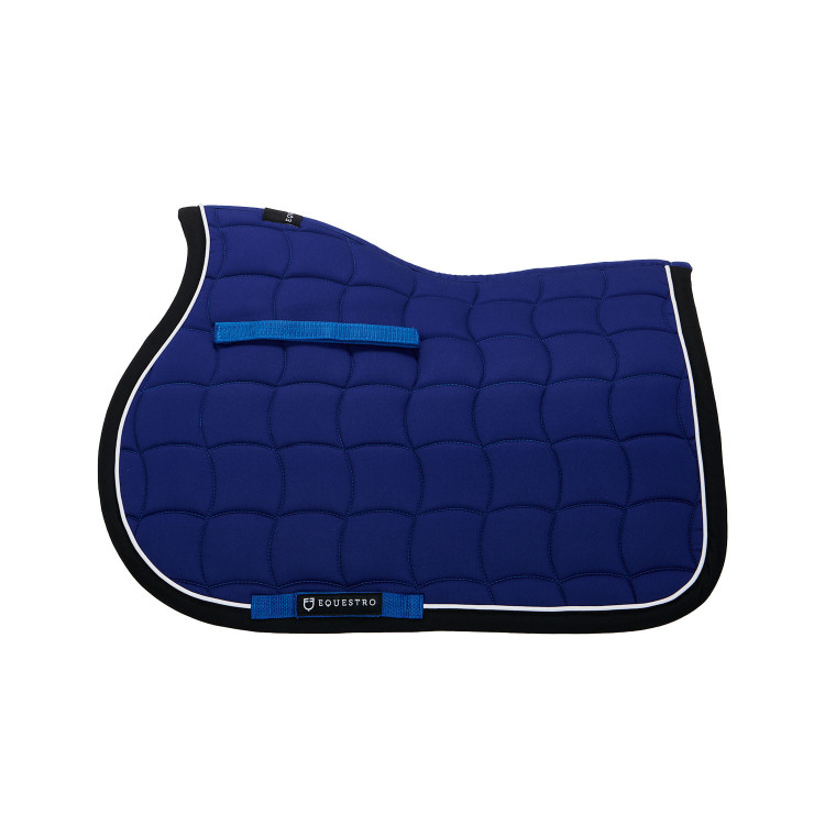 Sottosella da salto in cotone traspirante White Trim Equestro Sottosella da salto in cotone traspirante White Trim Equestro