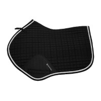 Sottosella da salto in cotone modellato Equestro Nero