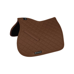 Sottosella da salto in cotone collezione basica Equestro Marrone Sottosella da salto in cotone collezione basica Equestro Marrone