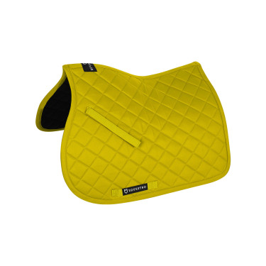 Sottosella da salto in cotone collezione basica Equestro Giallo