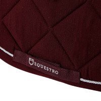 Sottosella da salto in cotone con cordoncini Diamond Equestro Nero Sottosella da salto in cotone con cordoncini Diamond Equestro Nero