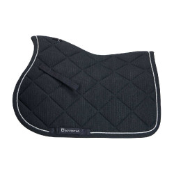 Sottosella da salto in cotone con cordoncini Diamond Equestro Grigio
