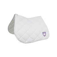 Sottosella da salto con logo multicolore GP Equestro Bianco / bianco / dalia viola