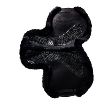 Sottosella Numnah con grip in gel su entrambi i lati e bordo in montone completo Acavallo Sottosella Numnah con grip in gel su entrambi i lati e bordo in montone completo Acavallo