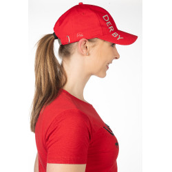 Berretto Derby HKM Magenta Rosa