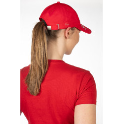 Berretto Derby HKM Magenta Rosa