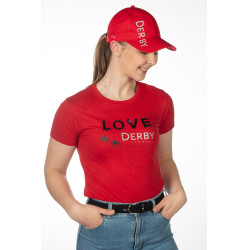 Berretto Derby HKM Magenta Rosa