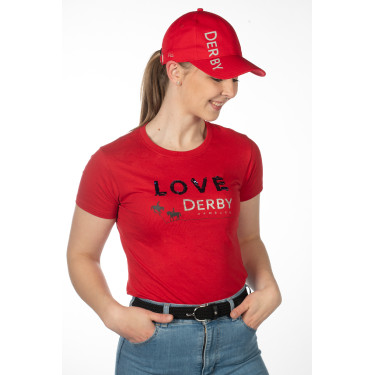 Berretto Derby HKM Magenta Rosa