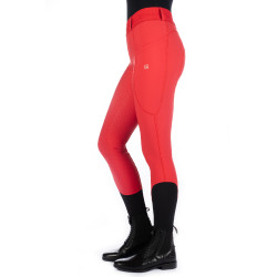Leggings Aruba fondo intero in silicone HKM Rosso Leggings Aruba fondo intero in silicone HKM Rosso