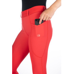 Leggings Aruba fondo intero in silicone HKM Rosso Leggings Aruba fondo intero in silicone HKM Rosso