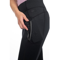 Leggings Harbour Island fondo 1/1 in silicone HKM Nero