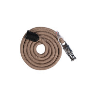 Lunga Carlotta con moschettone anti-panico HKM Talpa Marrone Lunga Carlotta con moschettone anti-panico HKM Talpa Marrone