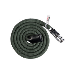 Longe Carlotta avec mousqueton anti-panique HKM Kaki Longe Carlotta avec mousqueton anti-panique HKM Kaki