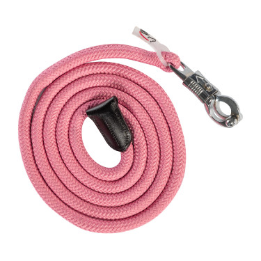 Lunga Carlotta con moschettone anti-panico HKM Rosa