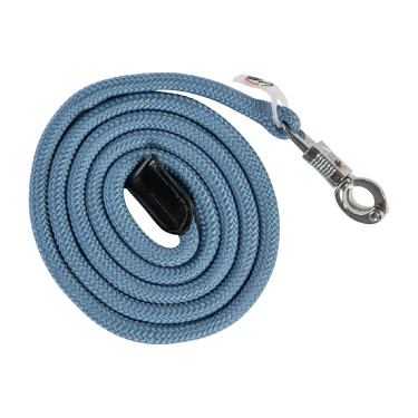 Lunga Carlotta con moschettone anti-panico HKM Blu grigio
