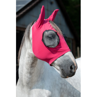 Maschera antimosche Elastic HKM Magenta Rosa Maschera antimosche Elastic HKM Magenta Rosa