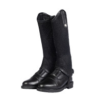 Mini chaps per bambini Lara HKM Nero