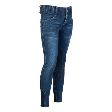 Pantaloni da bambino Aymee Denim con rinforzi in silicone HKM