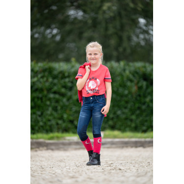 Pantaloni da bambino Aymee Denim con rinforzi in silicone HKM Pantaloni da bambino Aymee Denim con rinforzi in silicone HKM