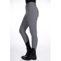 Pantaloni da donna Tampa con grip in silicone HKM Grigio Pantaloni da donna Tampa con grip in silicone HKM Grigio