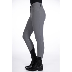 Pantaloni da donna Tampa con grip in silicone HKM Grigio Pantaloni da donna Tampa con grip in silicone HKM Grigio