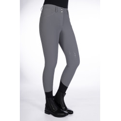 Pantaloni da donna Tampa con grip in silicone HKM Grigio Pantaloni da donna Tampa con grip in silicone HKM Grigio