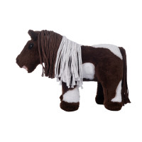 Pinto Cuddle Pony HKM Marrone / bianco Pinto Cuddle Pony HKM Marrone / bianco