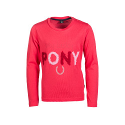 Polo a maniche lunghe per bambini Aymee HKM Rosa