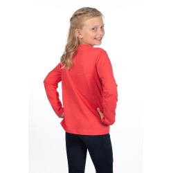 Polo a maniche lunghe per bambini Aymee HKM Rosa