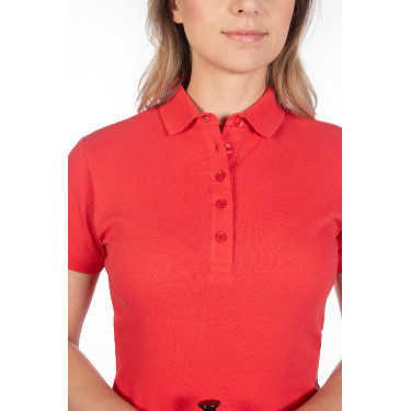 Polo donna Elisa HKM Rosso
