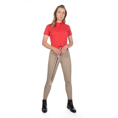 Polo donna Elisa HKM Rosso