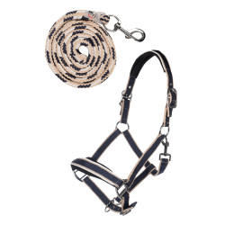 Set di cavezza con moschettone Kopenhagen HKM Set di cavezza con moschettone Kopenhagen HKM