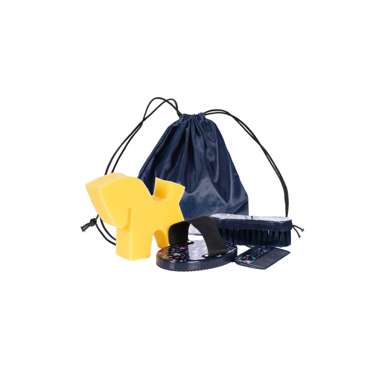 Set di strigliatura Hobby Horsing HKM Set di strigliatura Hobby Horsing HKM
