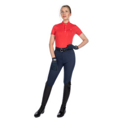 T-shirt funzionale da donna Aruba a maniche corte HKM Rosso T-shirt funzionale da donna Aruba a maniche corte HKM Rosso