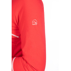 Maglietta funzionale da donna Aruba a maniche lunghe HKM Rosso Maglietta funzionale da donna Aruba a maniche lunghe HKM Rosso