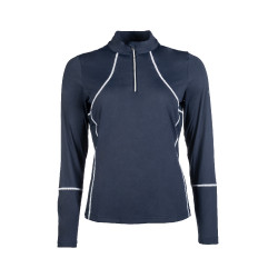 Maglietta funzionale da donna Aruba a maniche lunghe HKM Blu scuro Maglietta funzionale da donna Aruba a maniche lunghe HKM Blu scuro