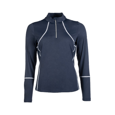 Maglietta funzionale da donna Aruba a maniche lunghe HKM Blu scuro Maglietta funzionale da donna Aruba a maniche lunghe HKM Blu scuro