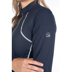 Maglietta funzionale da donna Aruba a maniche lunghe HKM Blu scuro Maglietta funzionale da donna Aruba a maniche lunghe HKM Blu scuro